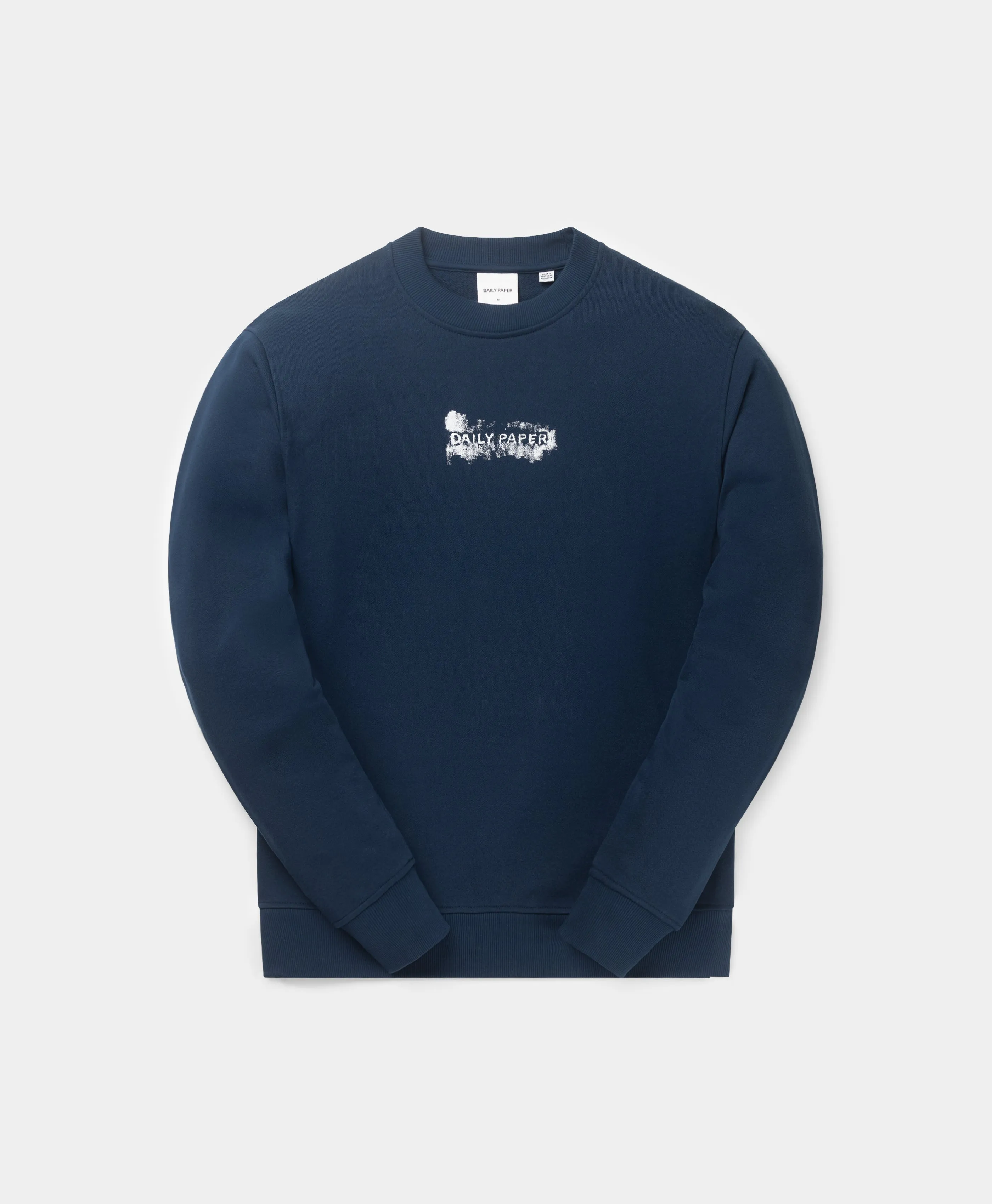 Peagant Blue Scratch Logo Sweater