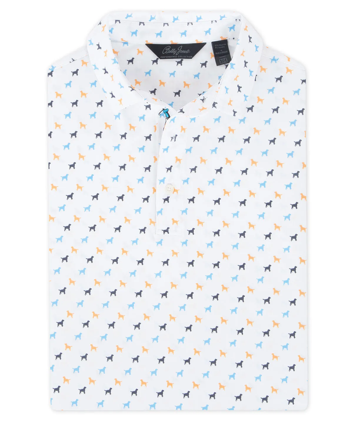 Performance Dog Print Polo