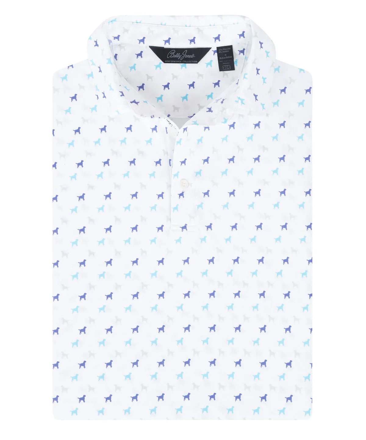 Performance Dog Print Polo