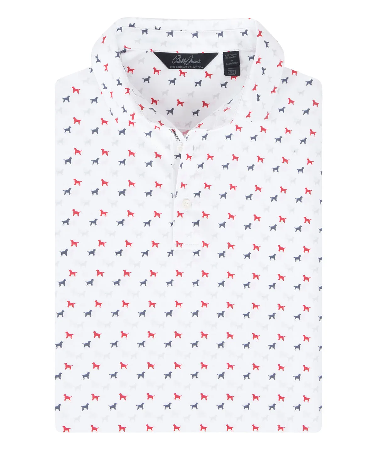 Performance Dog Print Polo