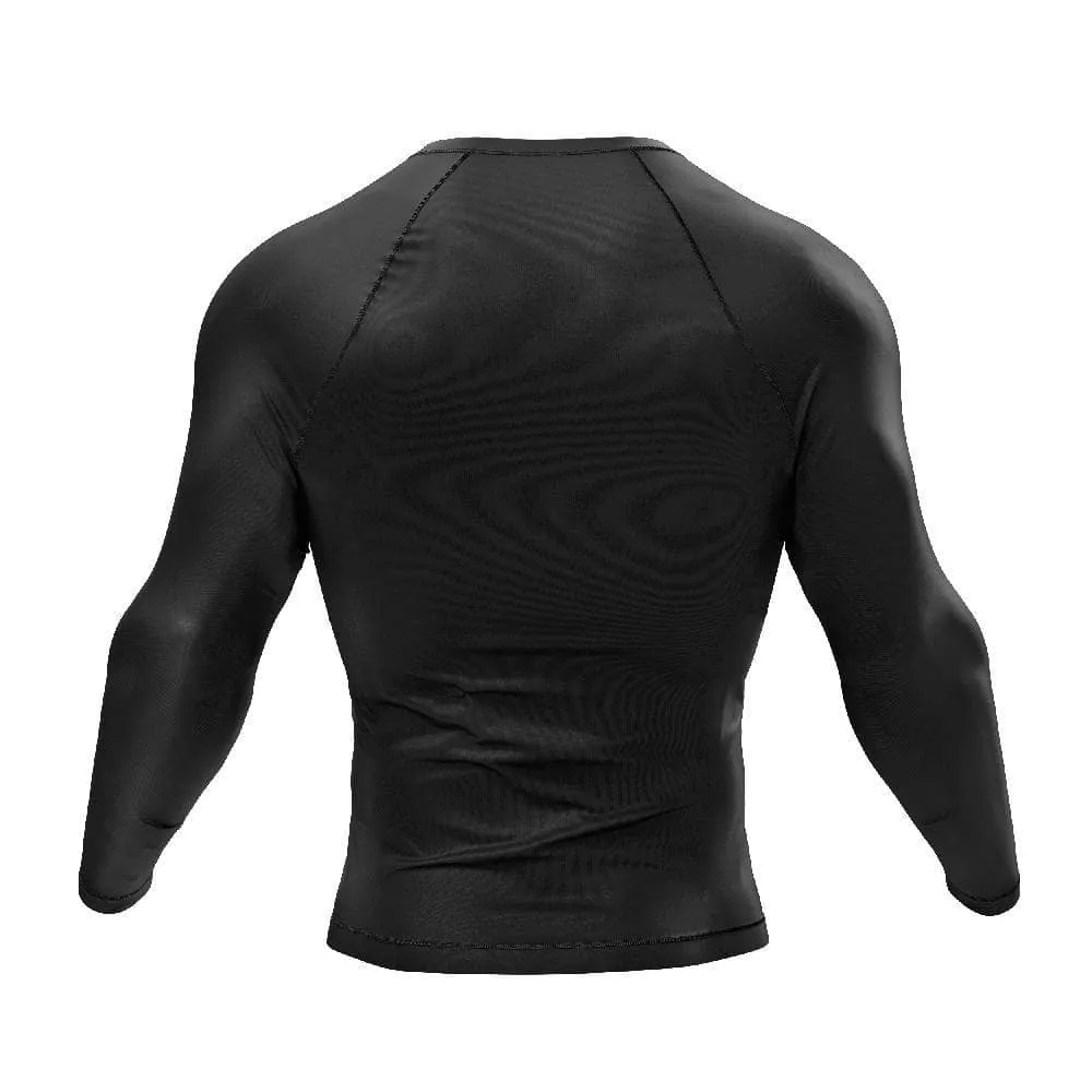 Premium Black BJJ Rash Guard