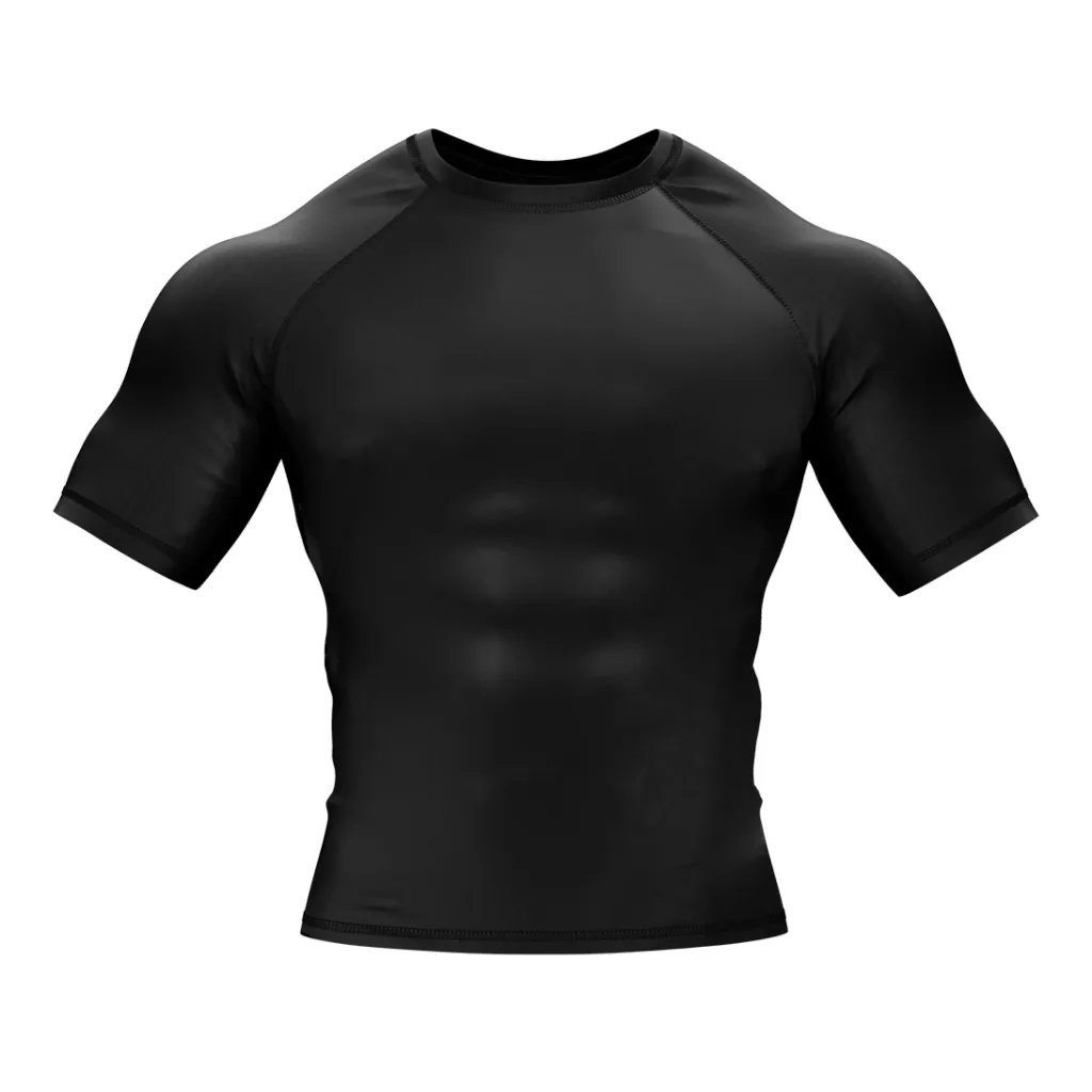 Premium Black BJJ Rash Guard