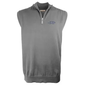 Qtr Zip Top Line Vest - Silver