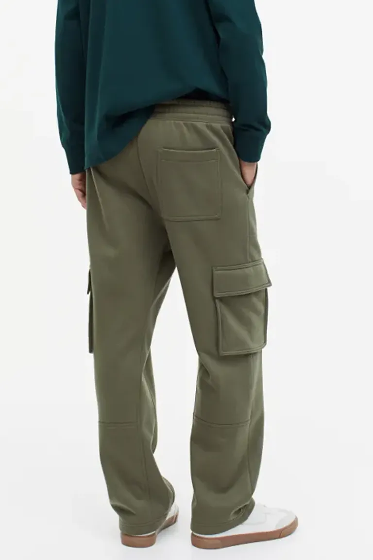 Relaxed Fit Cargo joggers For Men