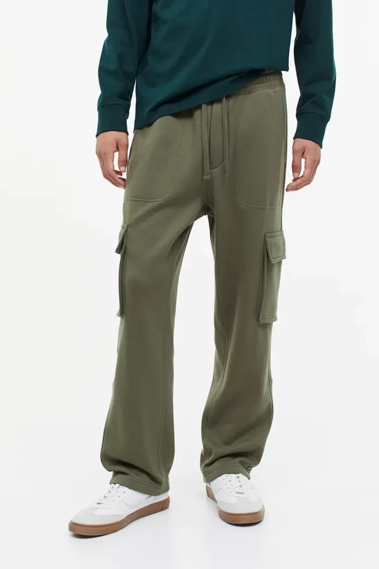 Relaxed Fit Cargo joggers For Men