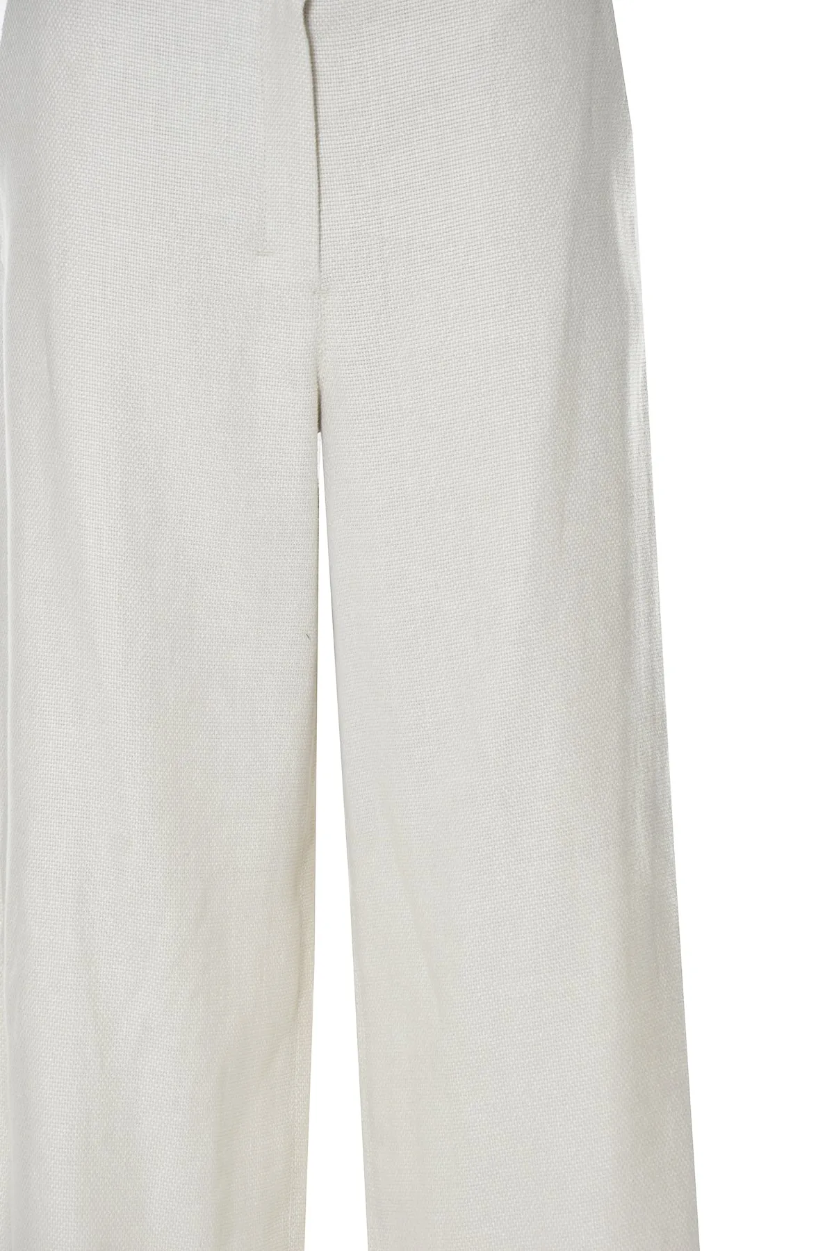 'S Max Mara Fringe Detail-Embellished Trim Trousers