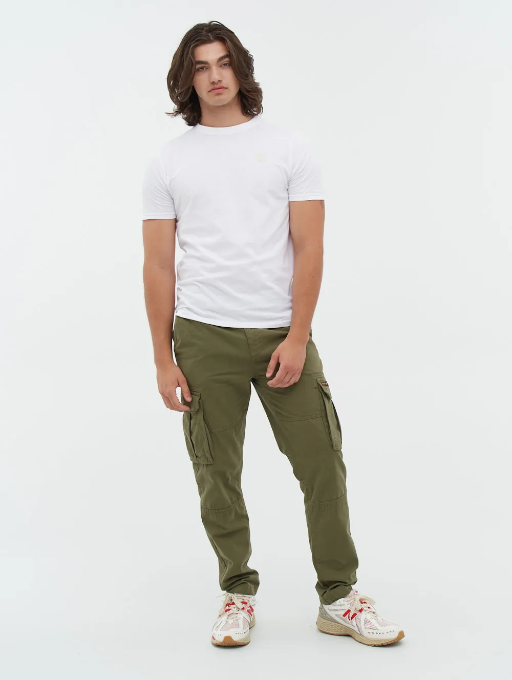 Sergei Regular Fit Twill Cargo Pants