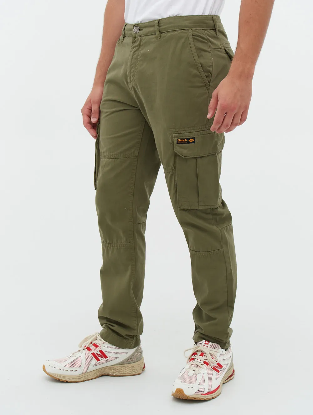 Sergei Regular Fit Twill Cargo Pants