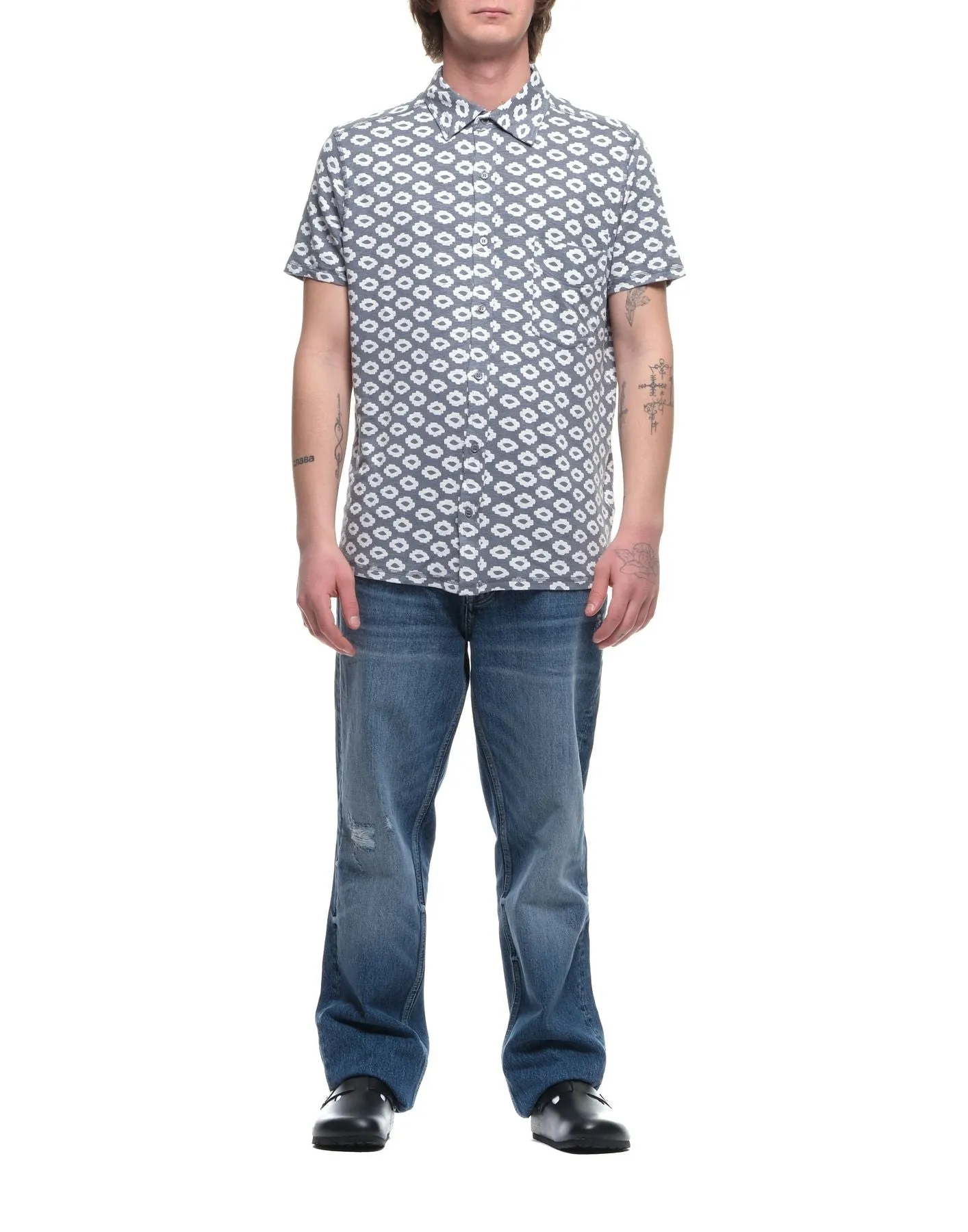 Shirt for man M399-HCH054 348 Majestic Filatures