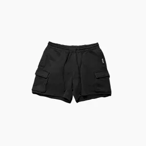 STAPLE CARGO SWEAT SHORT - VINTAGE BLACK