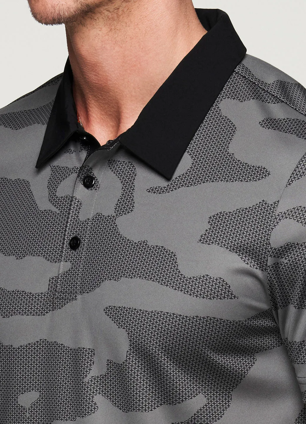 Stay On Course Camo Polo