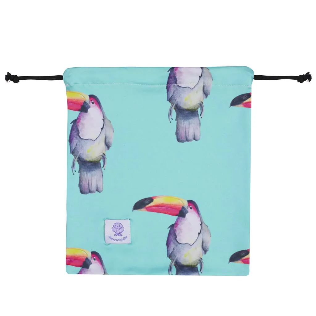 Toucan Long Sleeve Unisex Zip Swimmers