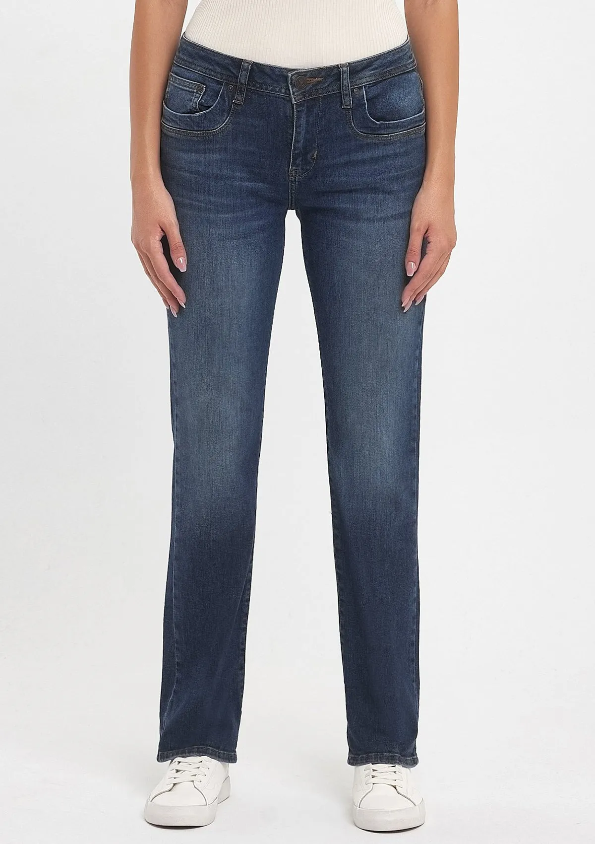 Vilma Zayla Mid Rise Straight Jean