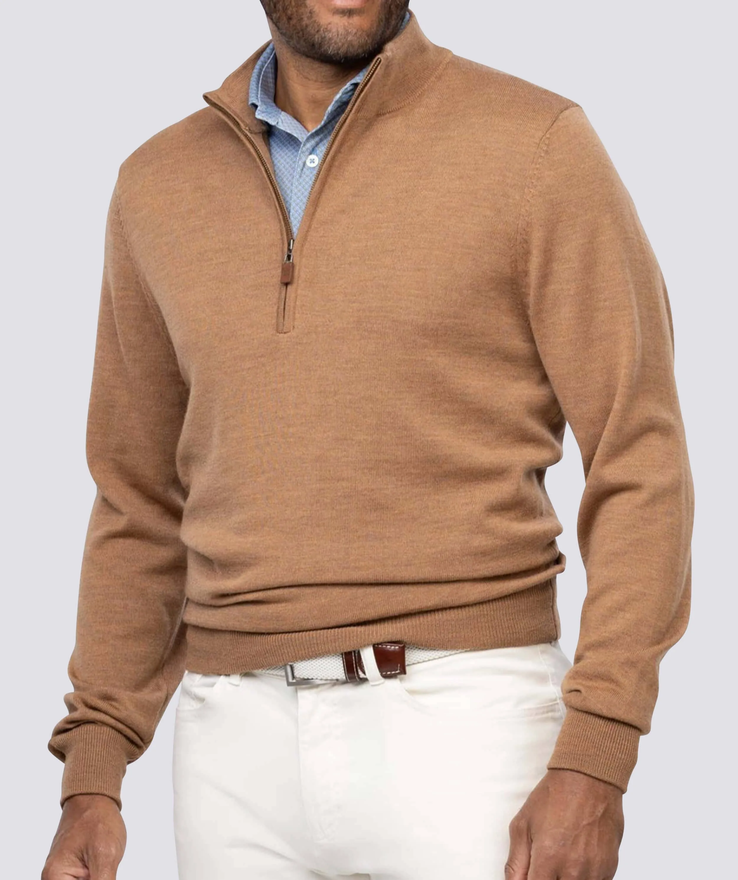 Walt Birdseye Quarter Zip Pullover