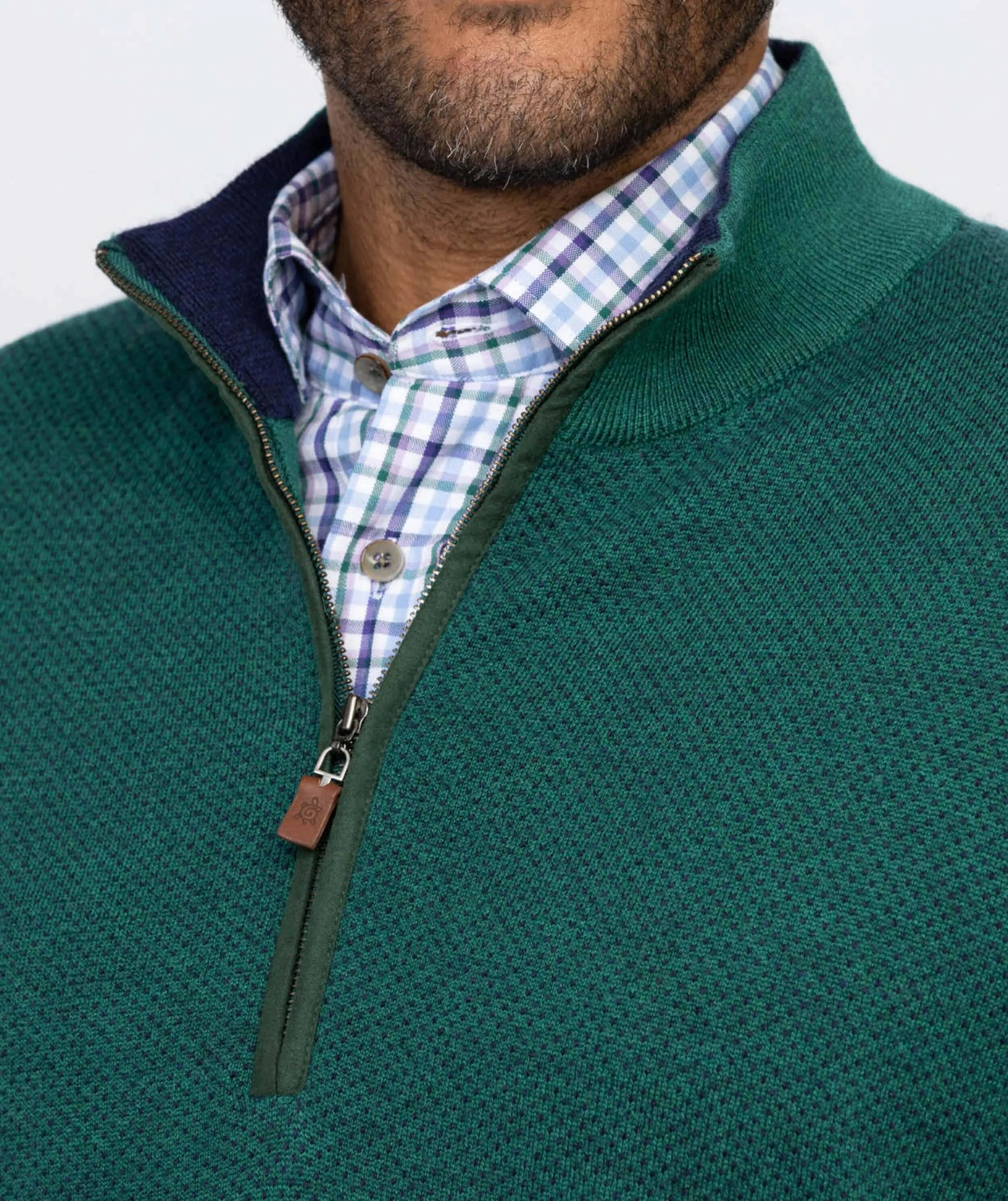 Walt Birdseye Quarter Zip Pullover