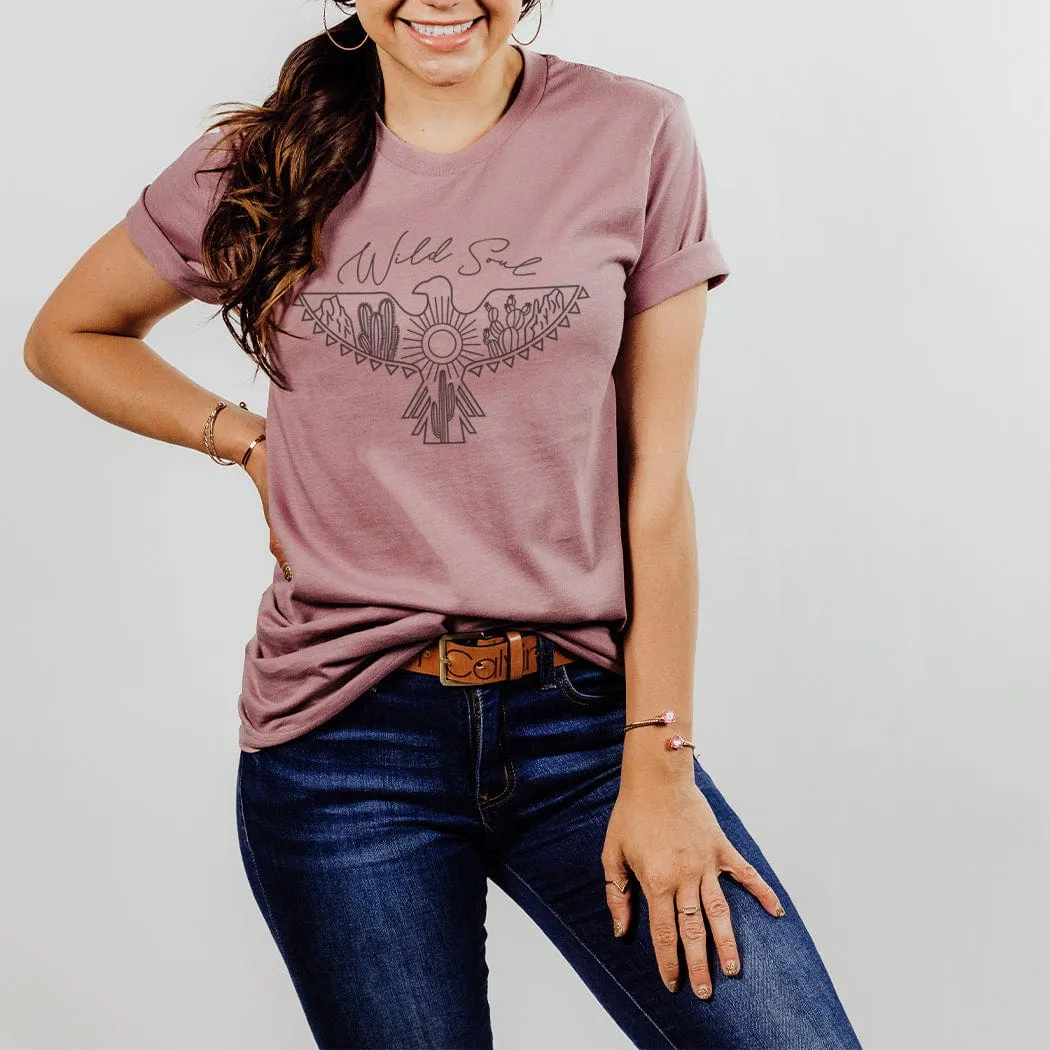 Wild Soul Western Graphic T-Shirt - WE145